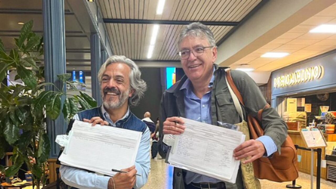 Juan Daniel Oviedo y Mauricio Cárdenas.