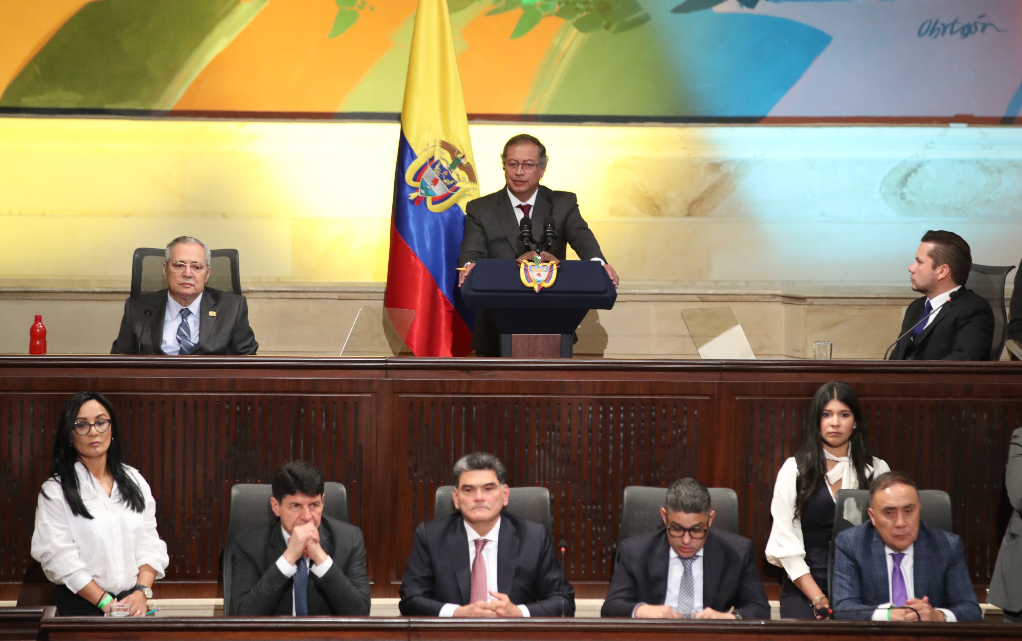 Instalación del Congreso 2024, nueva legislatura
Presidente Gustavo Petro