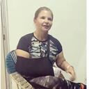 Diva Jessurum habla sobre su accidente patinando. Fotograma tomado de su Instagram: @divajessurum