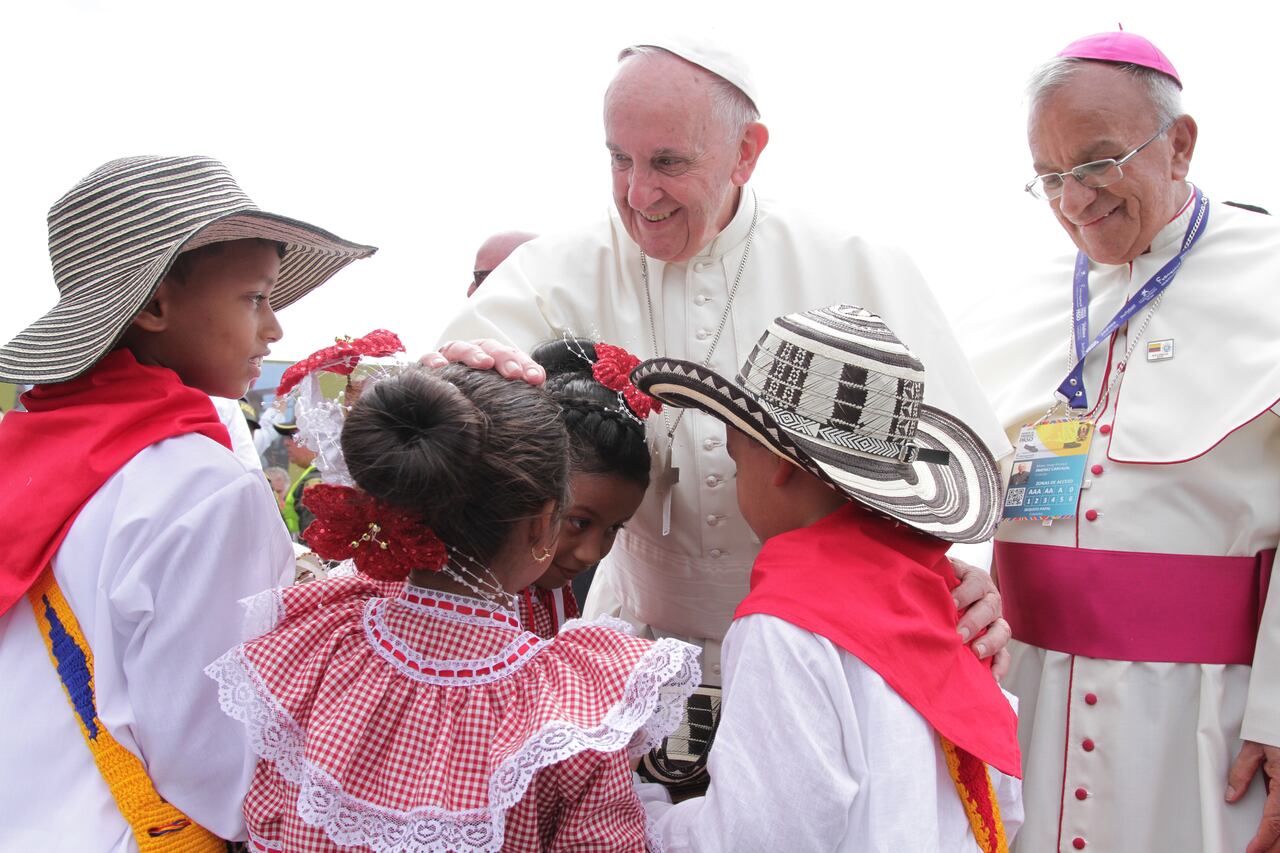 Papa Francisco visita a Colombia