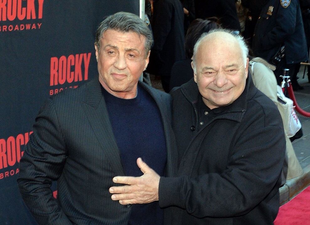 Burt Young y Sylvester Stallone fueron grandes amigos.