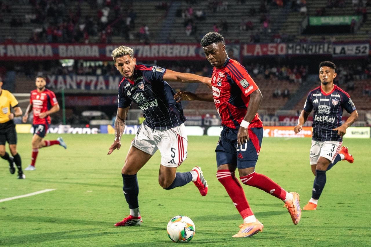 Junior vs. Medellín en el Atanasio Girardot.