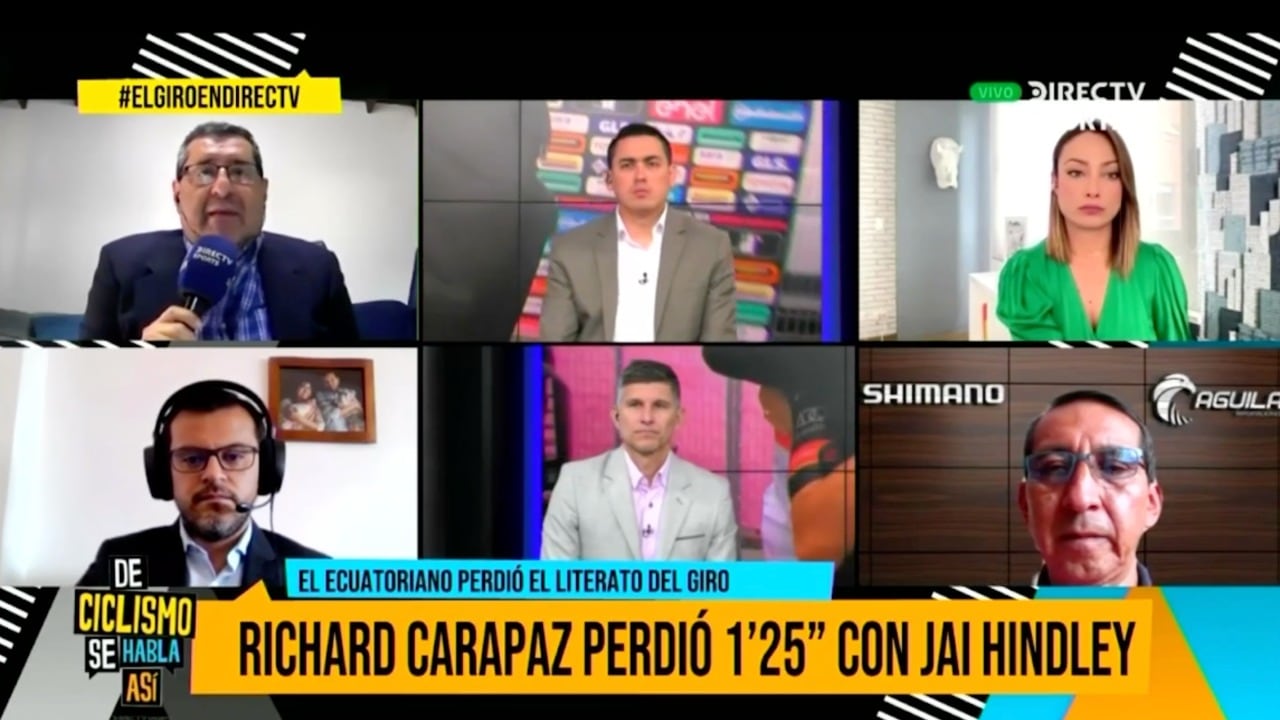 Análisis etapa 20 DIRECTV Y SEMANA. Richard Carapaz pierde el liderato con Jai Hindley.