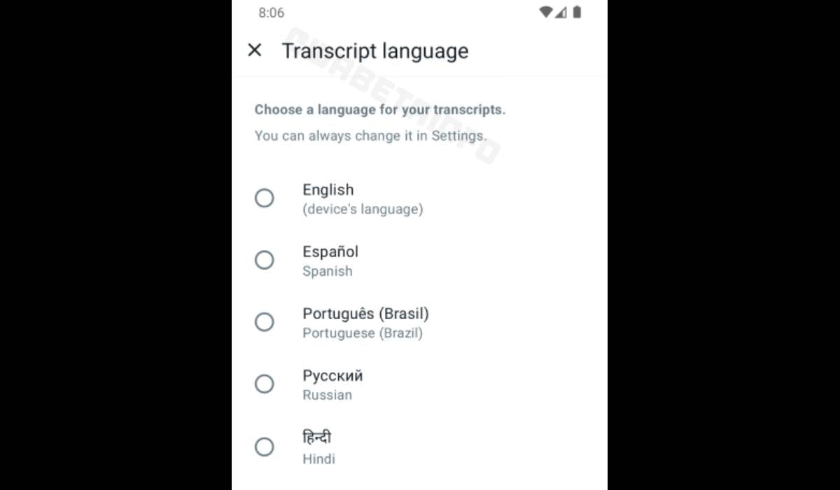 WhatsApp transcribirá audios en diferentes idiomas