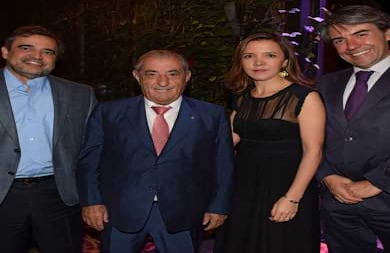 Óscar Rueda, Juan José Hidalgo, Diana Serpa y Alberto Cladera.