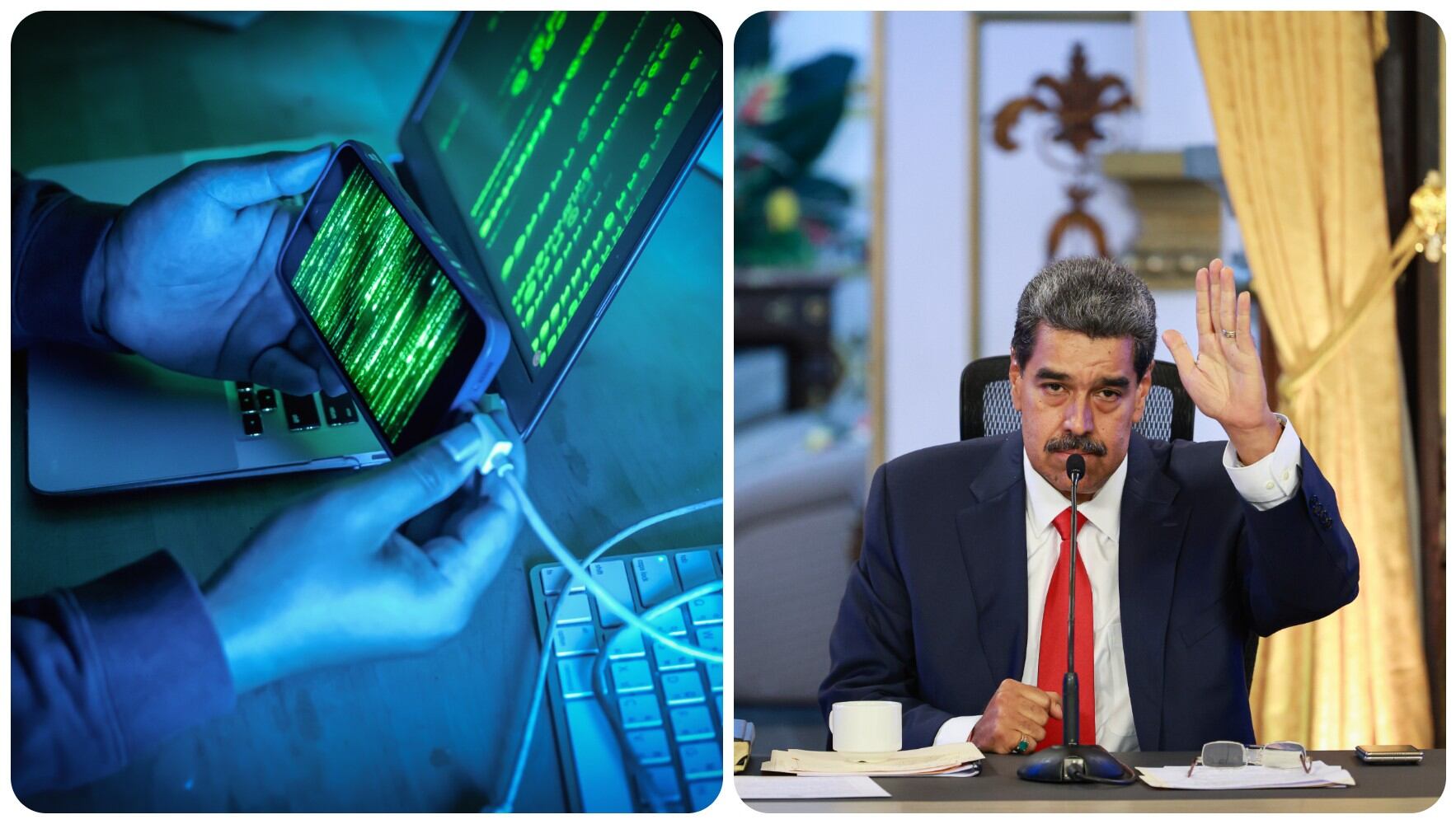 Los hacktivistas estarían atacando el sistema de redes del régimen