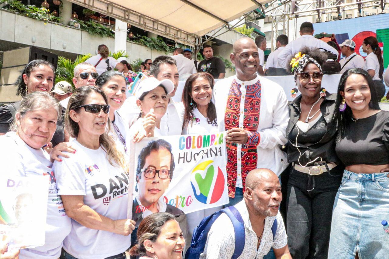 Danis Rentería, candidato del Pacto Histórico a la Alcaldía de Cali