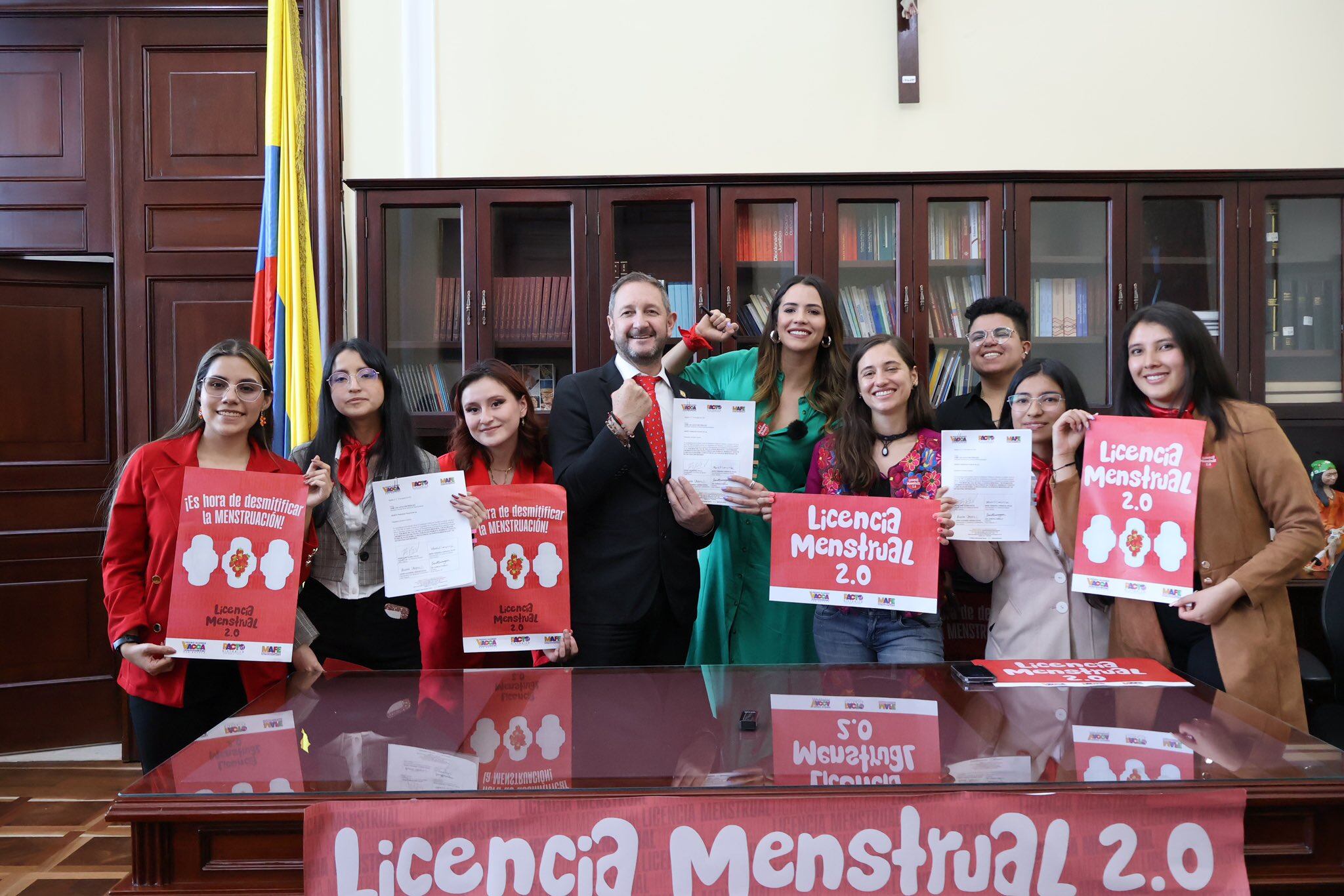 Radican por segunda vez el proyecto de licencia menstrual.