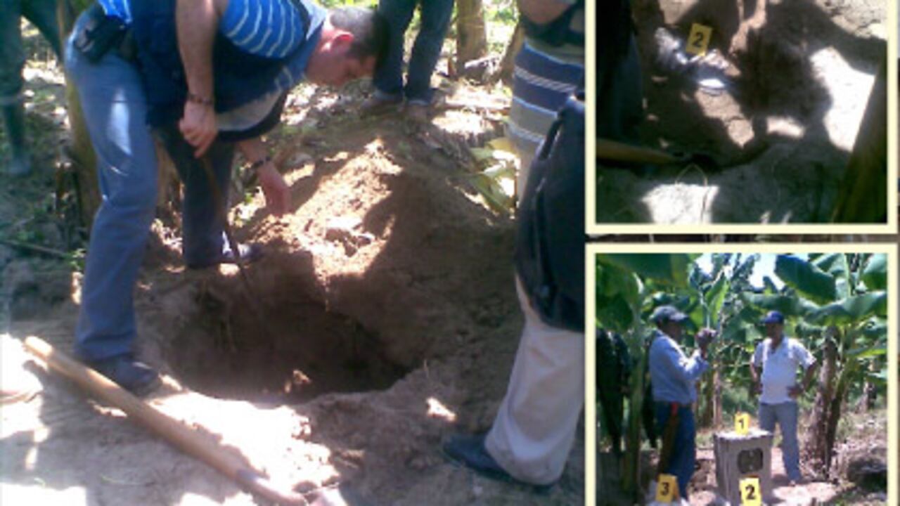 En las investigaciones por robos sorprenden algunos hallazgos. En una finca en Magdalena encontraron los contadores de luz enterrados.