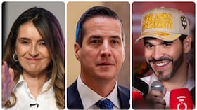 Paloma Valencia, Bernie Moreno y Abelardo de la Espriella