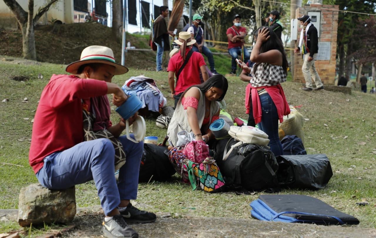 Minga recorrido a Bogotá-Foto: Guillermo Torres Reina / Semana.