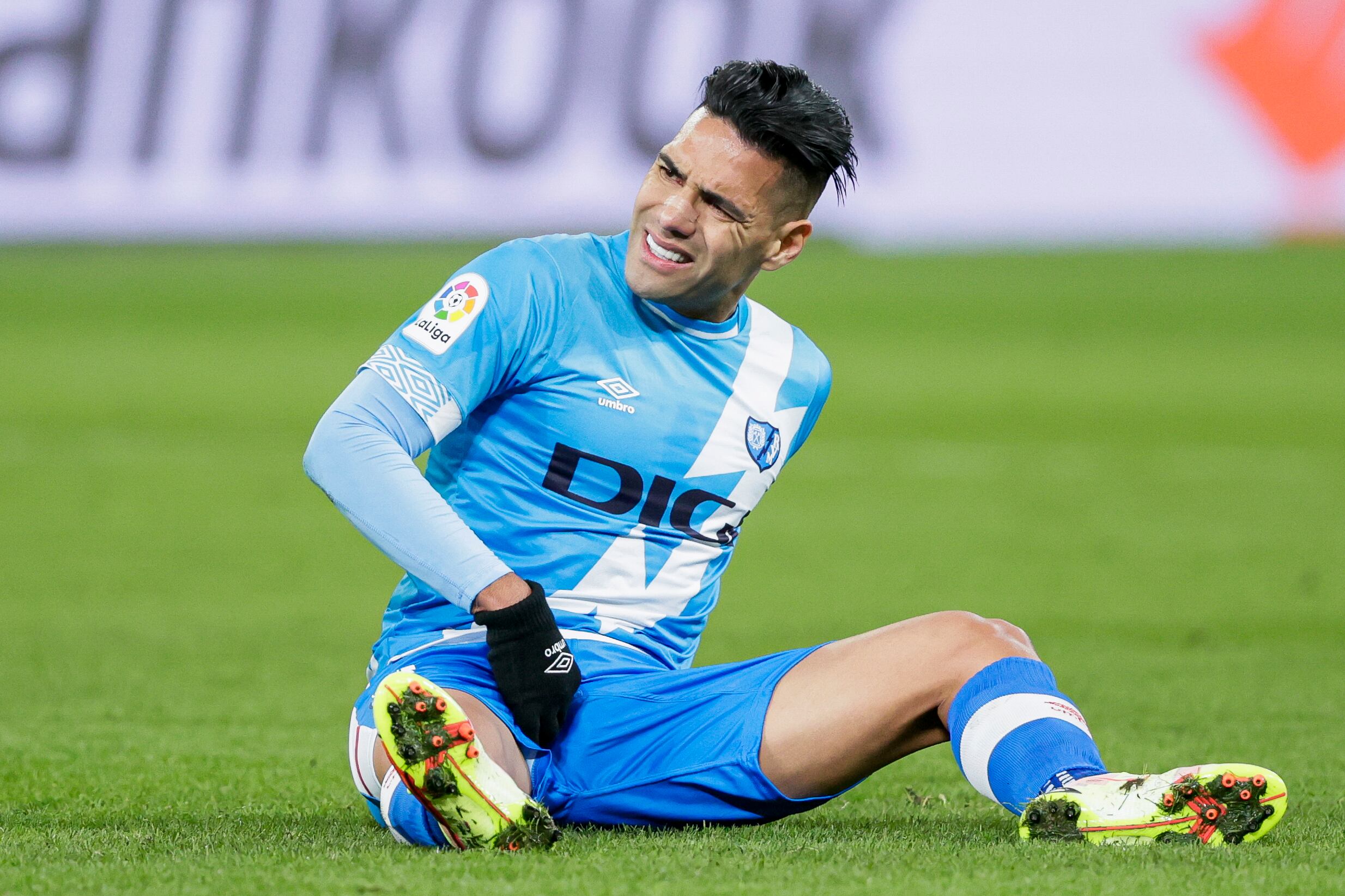 Falcao salió lesionado por un problema en su aductor en el juego ante Real Madrid