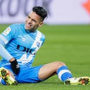 Falcao salió lesionado por un problema en su aductor en el juego ante Real Madrid