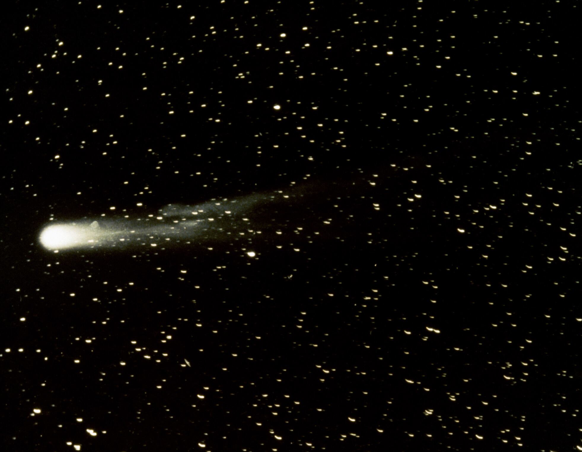 El cometa Halley es visible cada 75 años
