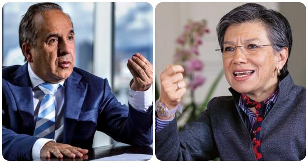 La alcaldesa Claudia López se despachó en contra del ministro de Transporte, Guillermo Reyes por el Metro de Bogotá y el funcionario le respondió con vehemencia.