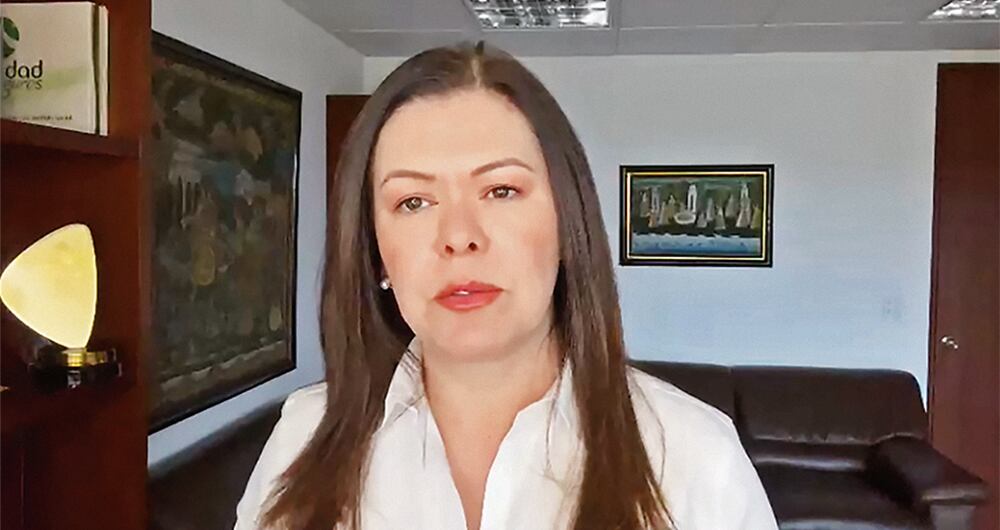 Nidia hernández Presidenta de Colfecar  