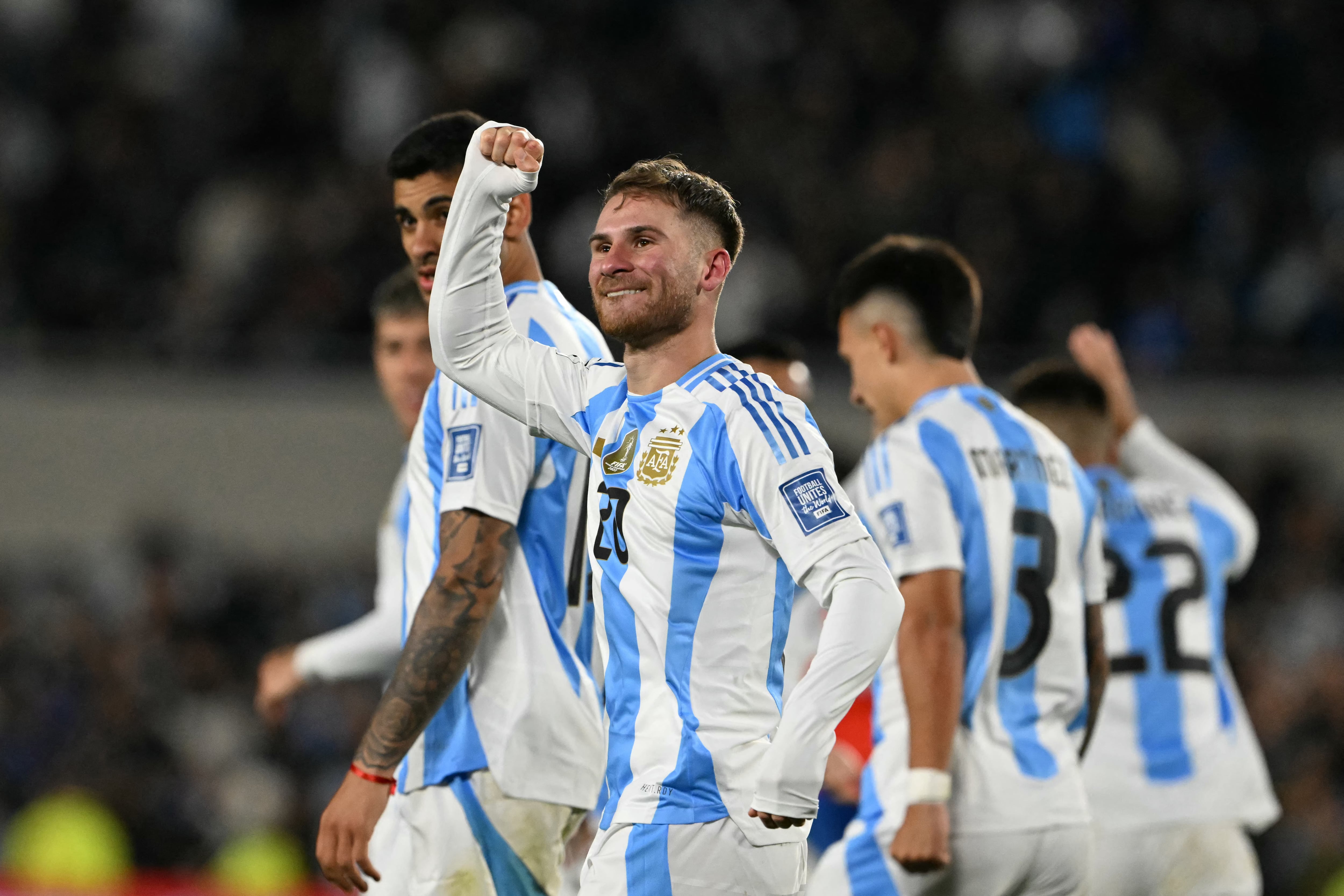 Argentina vs Chile - fecha 7 - Eliminatorias Sudamericanas.