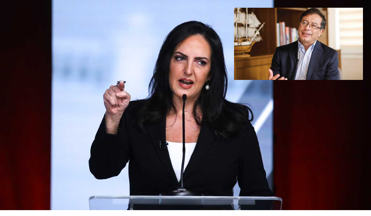 María Fernanda Cabal habló de los eventos públicos de Gustavo Petro