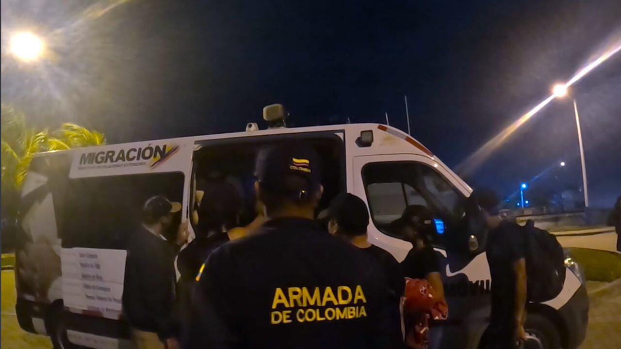 Los migrantes eran de India, Venezuela y Azerbaiyán.