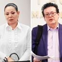 Los congresistas Gloria Arizabaleta, Wilmer Carrillo y Alirio Uribe.