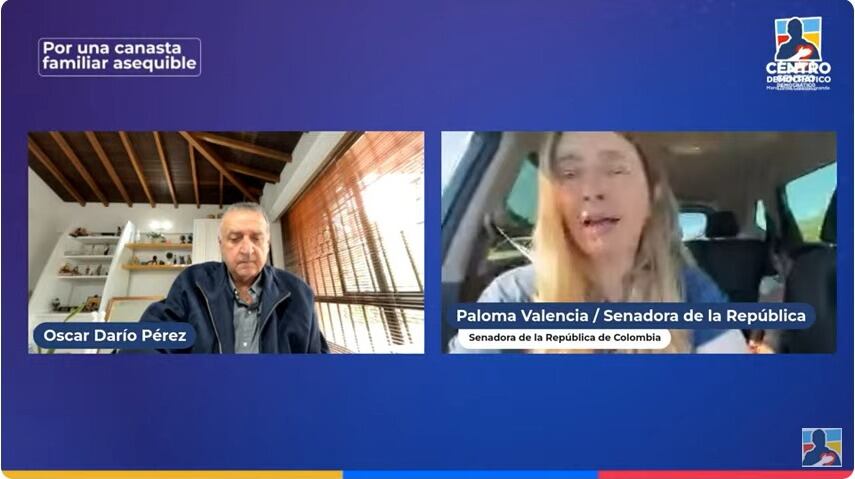 Senadora Paloma Valencia.