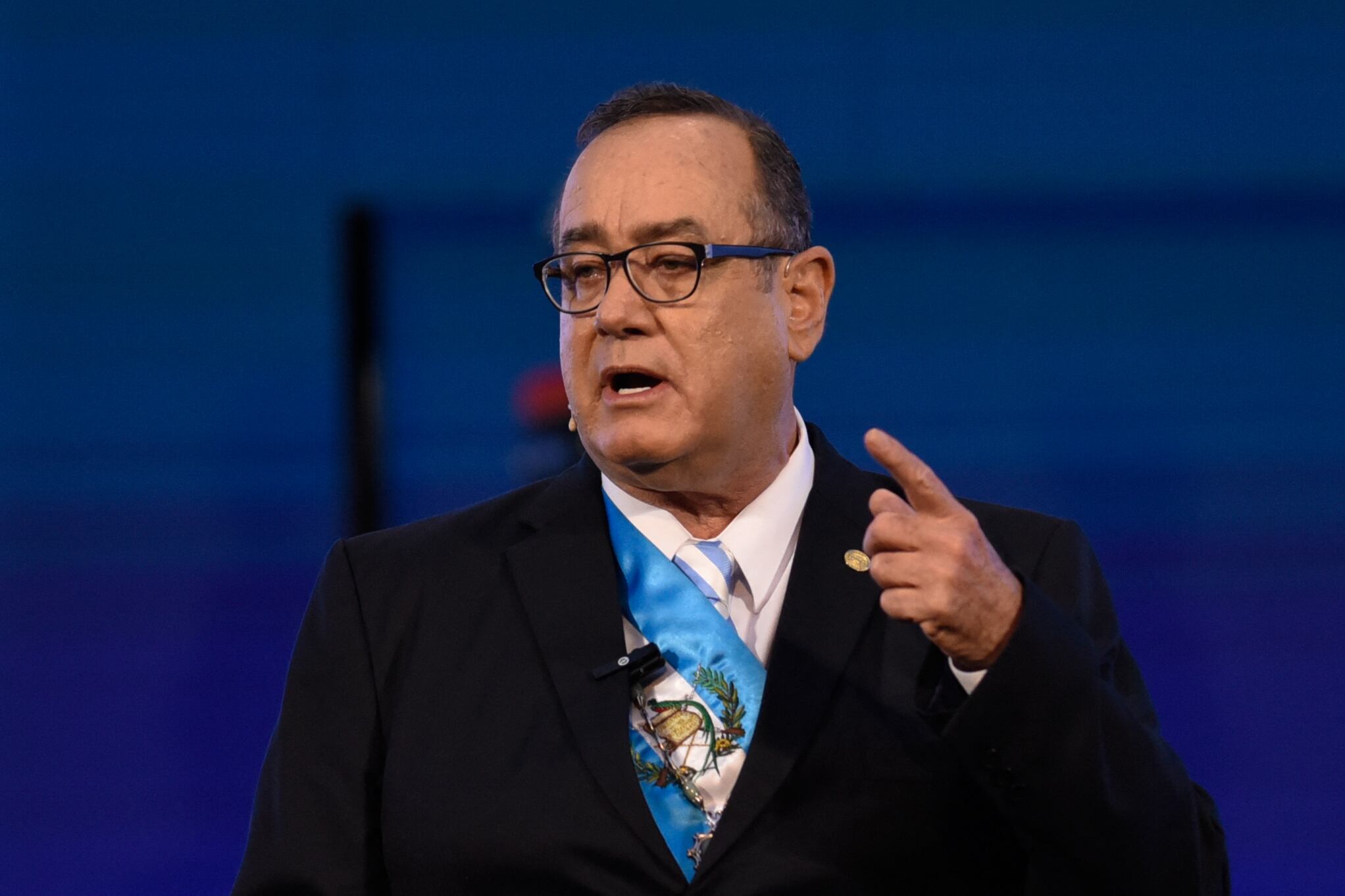 Alejandro Giammattei, presidente de Guatemala.