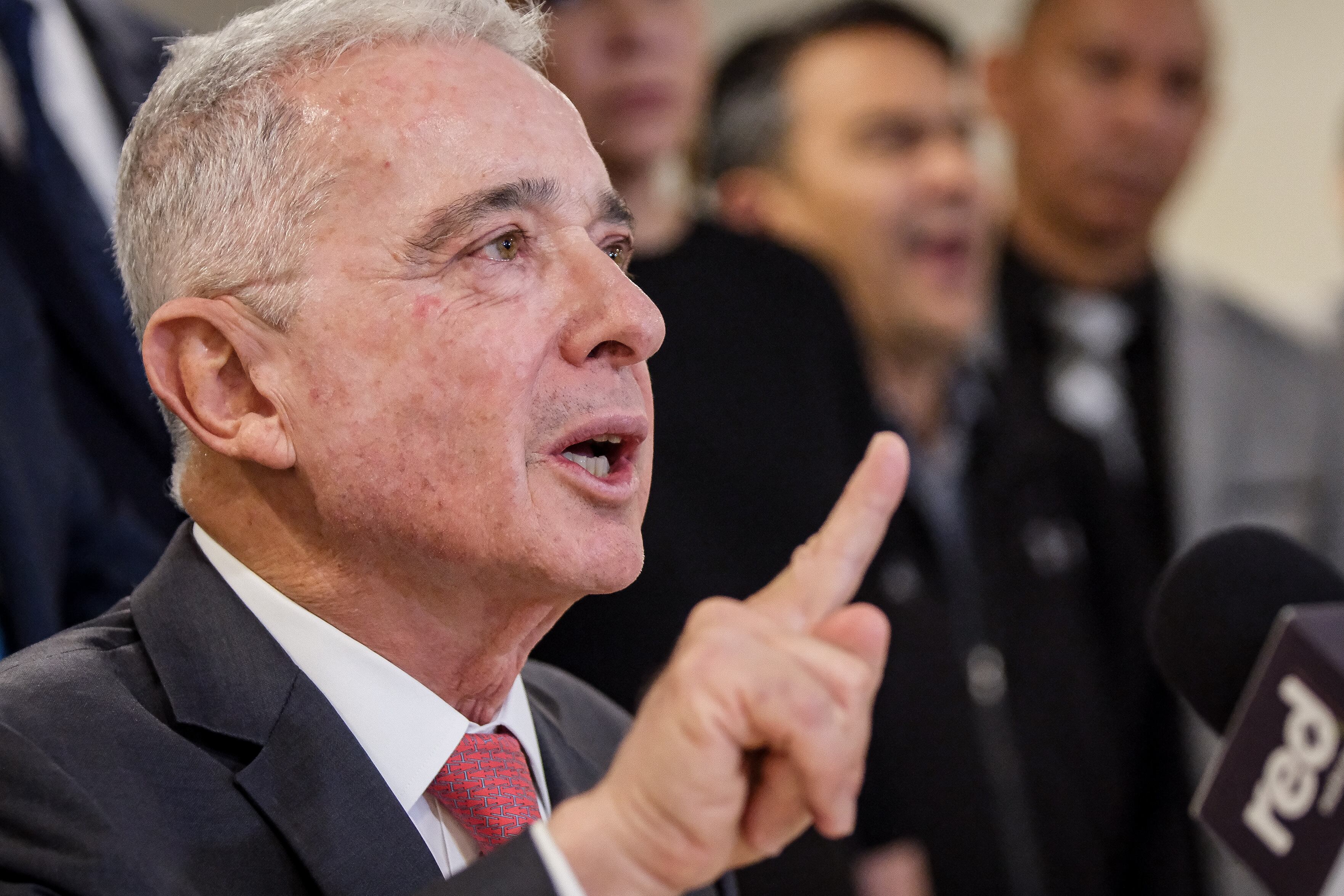 El expresidente Álvaro Uribe Vélez.