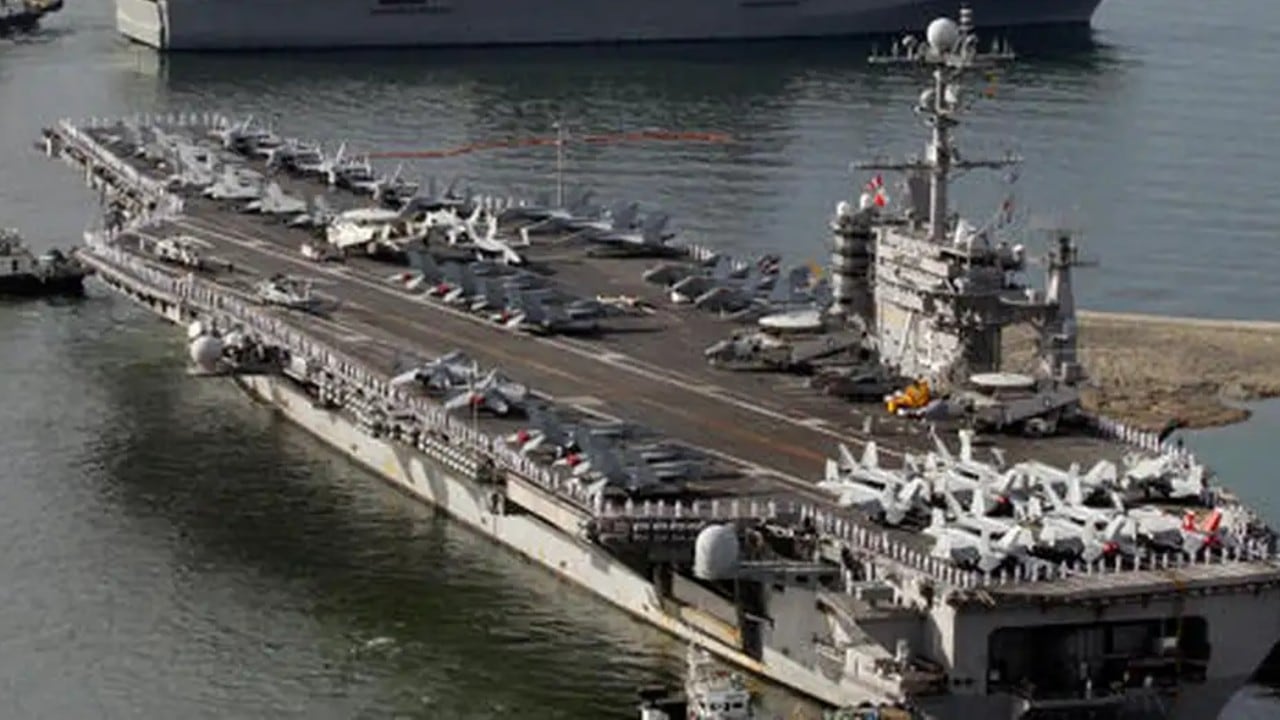 El portaviones "USS George Washington".