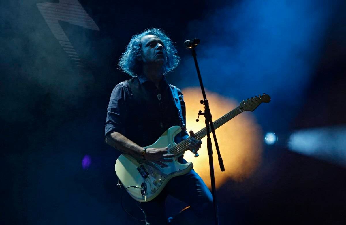 El concierto estaba programado para las 8:00 p.m., pero inició media hora después por fallas en el sonido. Foto: Guillermo Torres Reina.