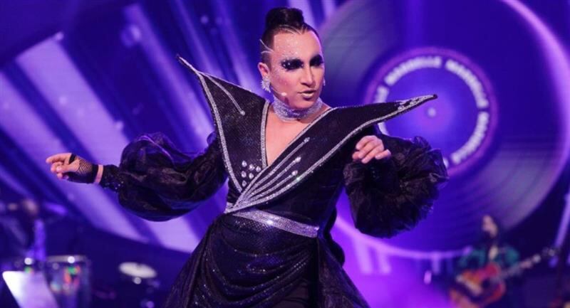 José Miel durante una presentación en 'La descarga'