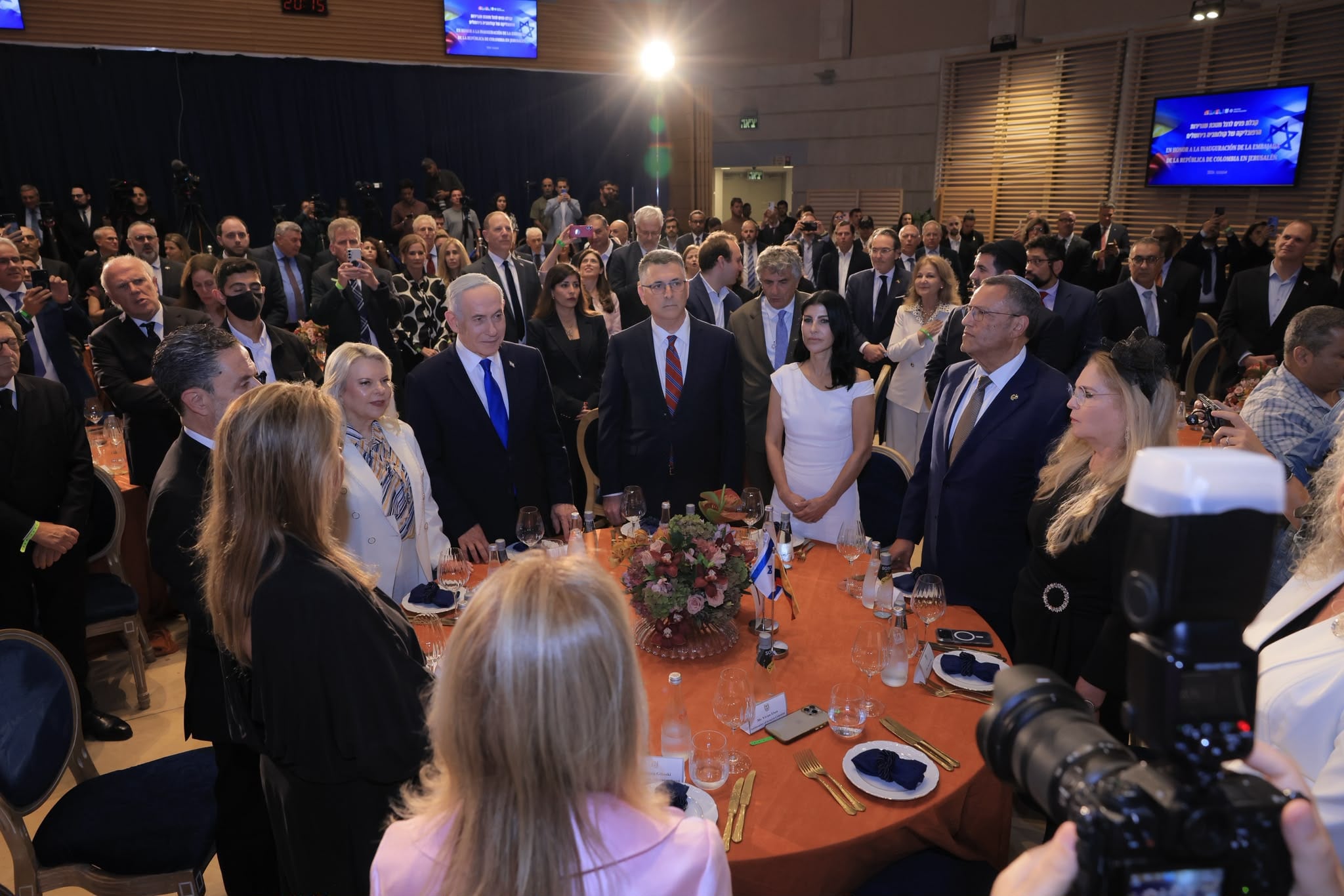 EN HONOR A LA INAUGURACIÓN DE LA EMBAJADA DE LA REPÚBLICA DE COLOMBIA EN JERUSALÉN 14 octubre 2026