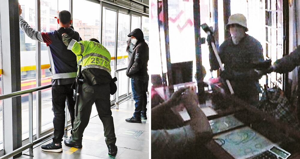 En TransMilenio, la inseguridad es dramática y se han registrado asesinatos en estaciones y buses. Para las mujeres, es toda una odisea. Si no las roban, se ven sometidas a tocamientos. 