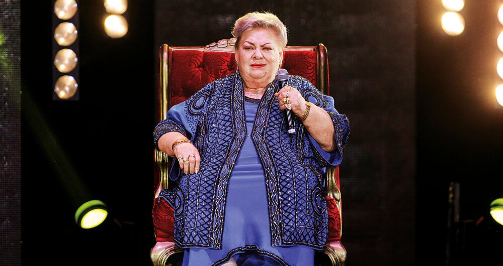 Paquita la del Barrio, famosa por su tema Rata de dos patas. 