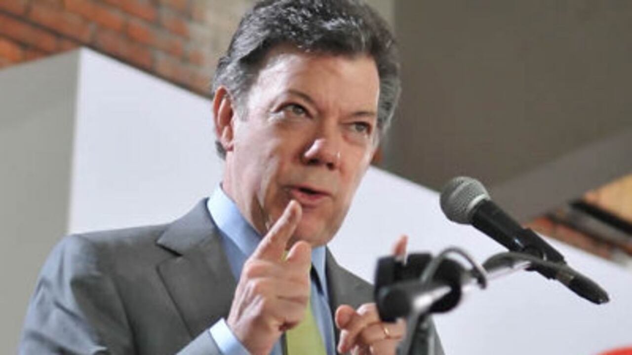 Presidente Juan Manuel Santos.