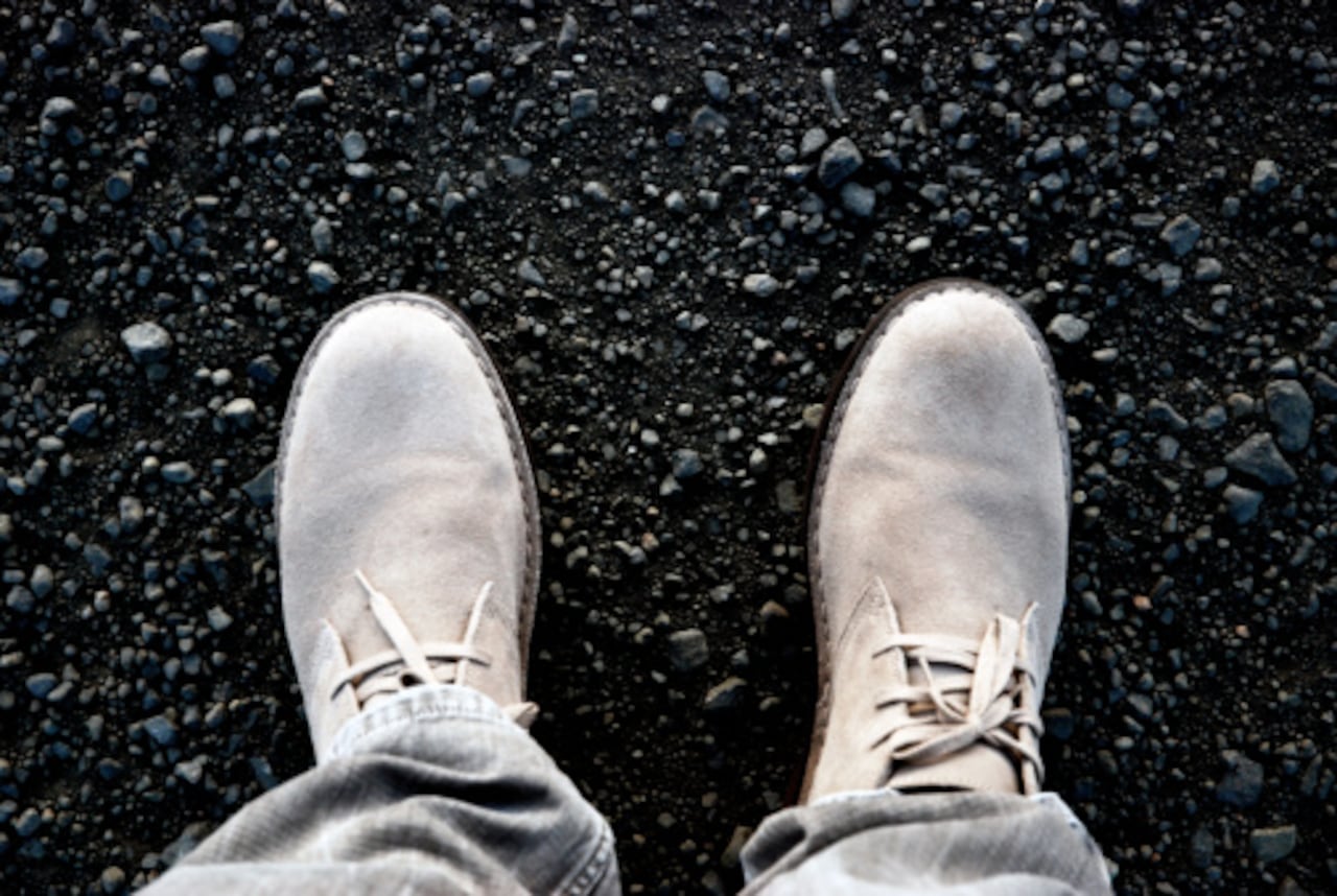 zapatos gamuza