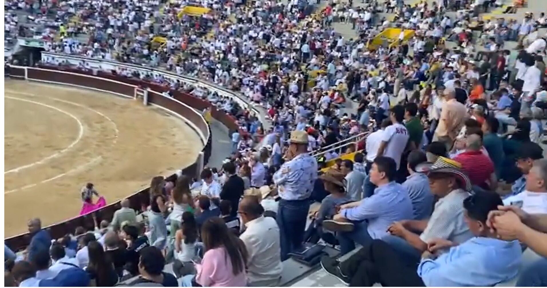 No es la primera vez que gritan consignas contra el mandatario en eventos públicos.