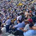 "Fuera Petro" de nuevo se escuchó entre los asistentes a la tauromaquia en Cali. Foto: @ArpellaR