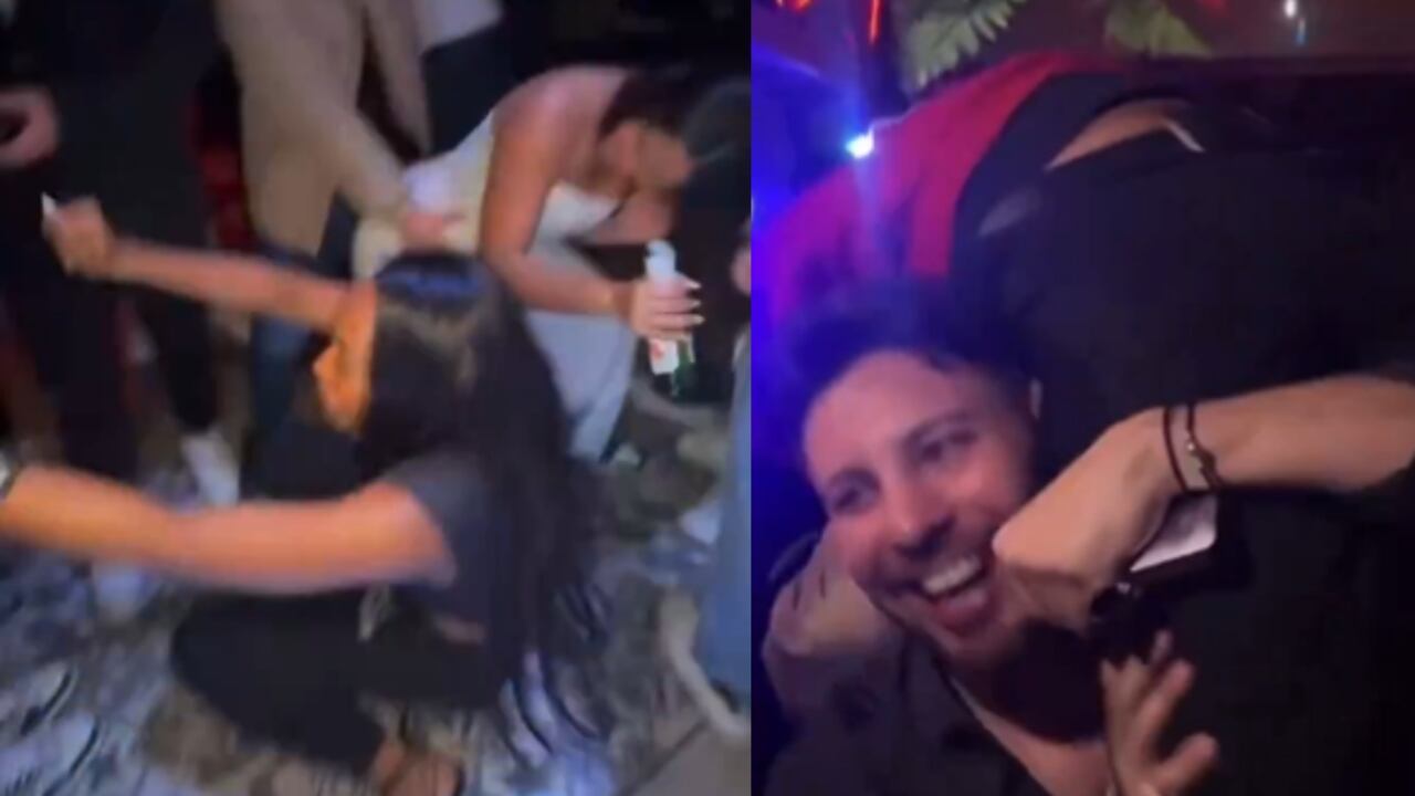 Los ‘papillentes’ en medio de la rumba.