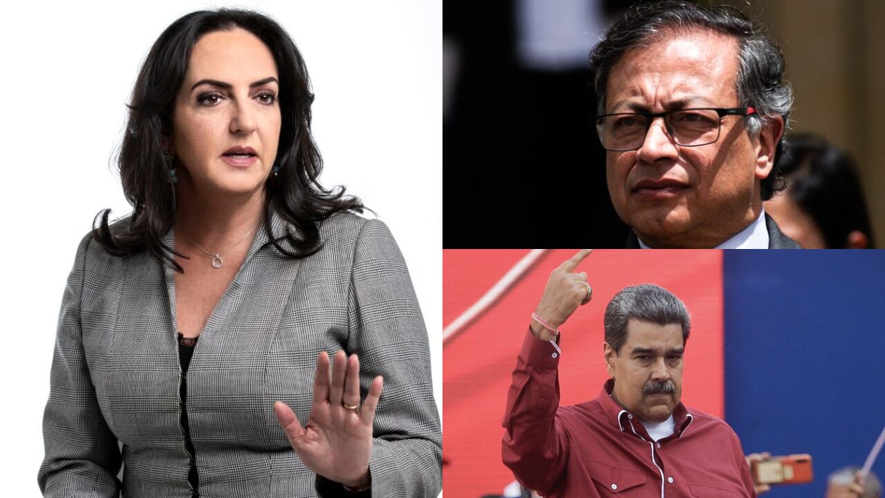 La senadora se refirió a la calificación de "Hitler" que le dio Petro al candidato argentino.