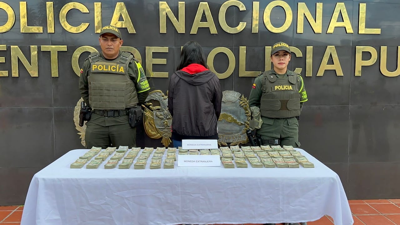 A la cárcel, mujer en Putumayo que escondió cerca de 100.000 dólares, hasta en su propio cuerpo.