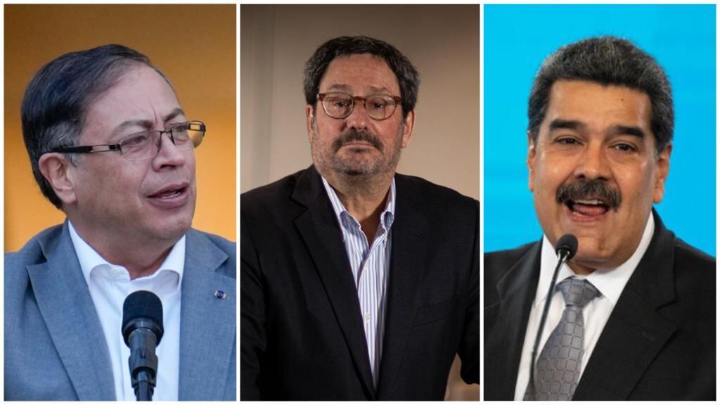Petro, Santos y Maduro