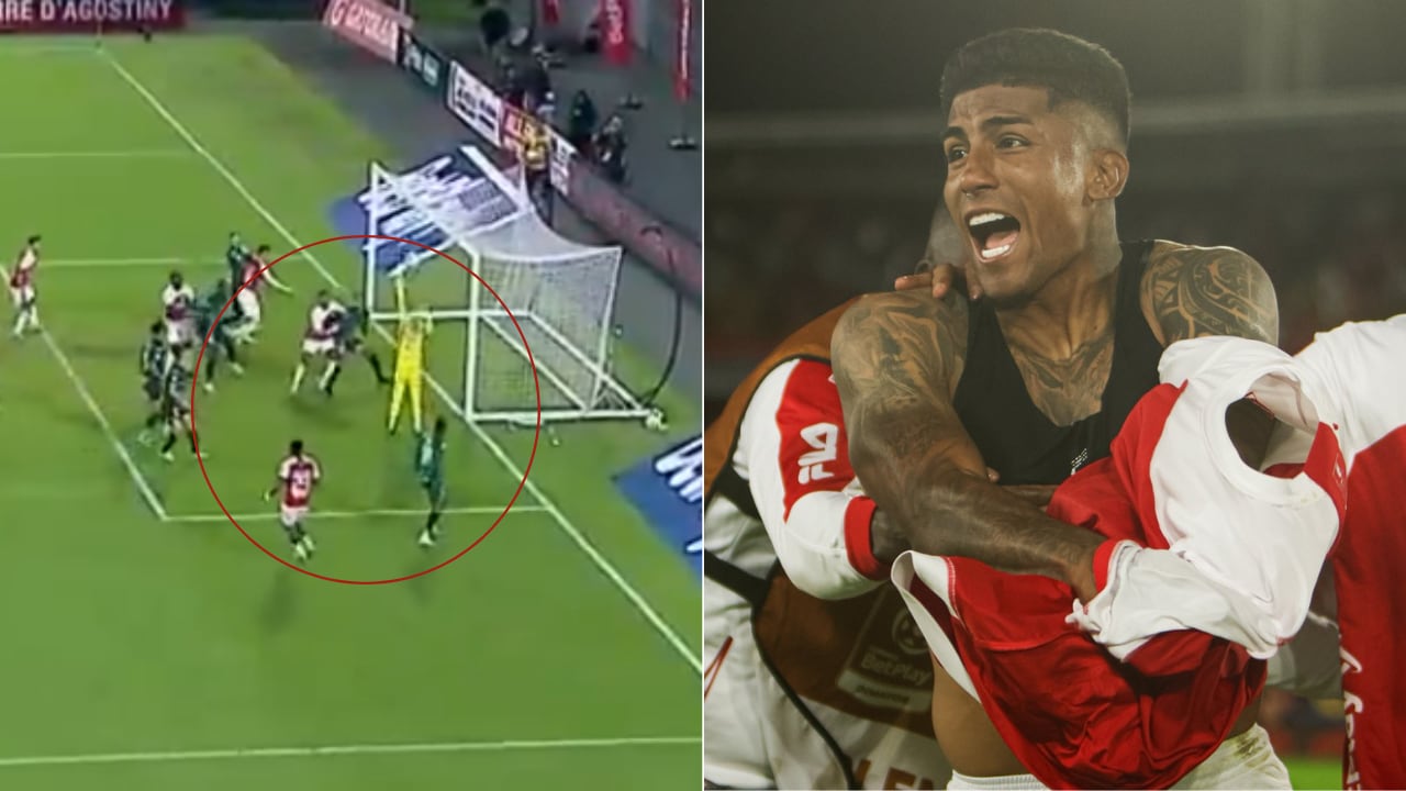 Harold Santiago Mosquera sin ángulo y con una gran muestra de capacidad dio el triunfo a Santa Fe