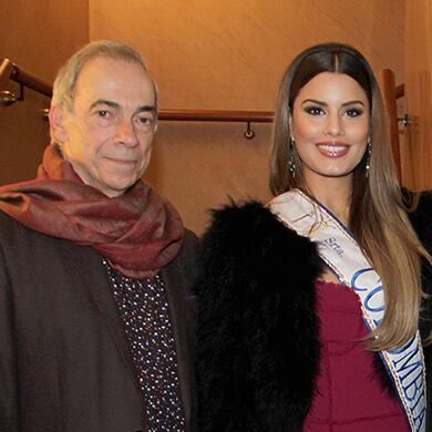 Manuel José Álvarez y Ariadna Gutiérrez.