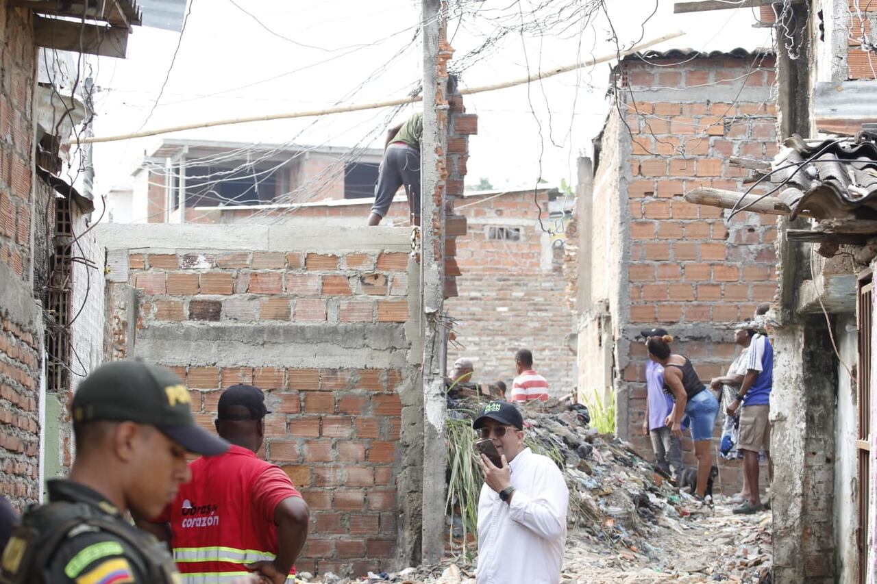 Los edificios ubicados en el barrio Comuneros eran foco de inseguridad y delitos.