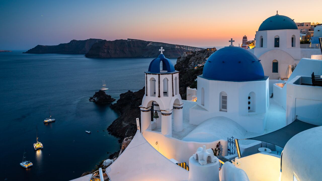 Santorini, uno de los destinos más paradisíacos en el mundo.