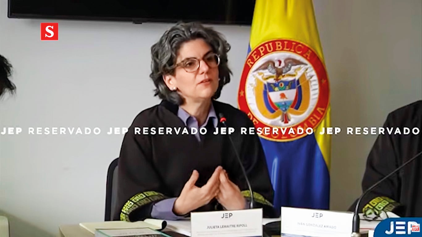 Magistrada Julieta Lemaitre.