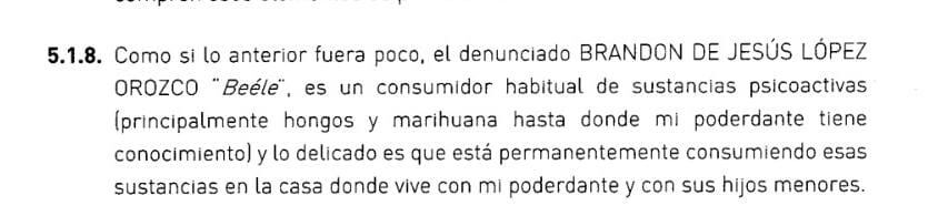 Beele denuncia cantante