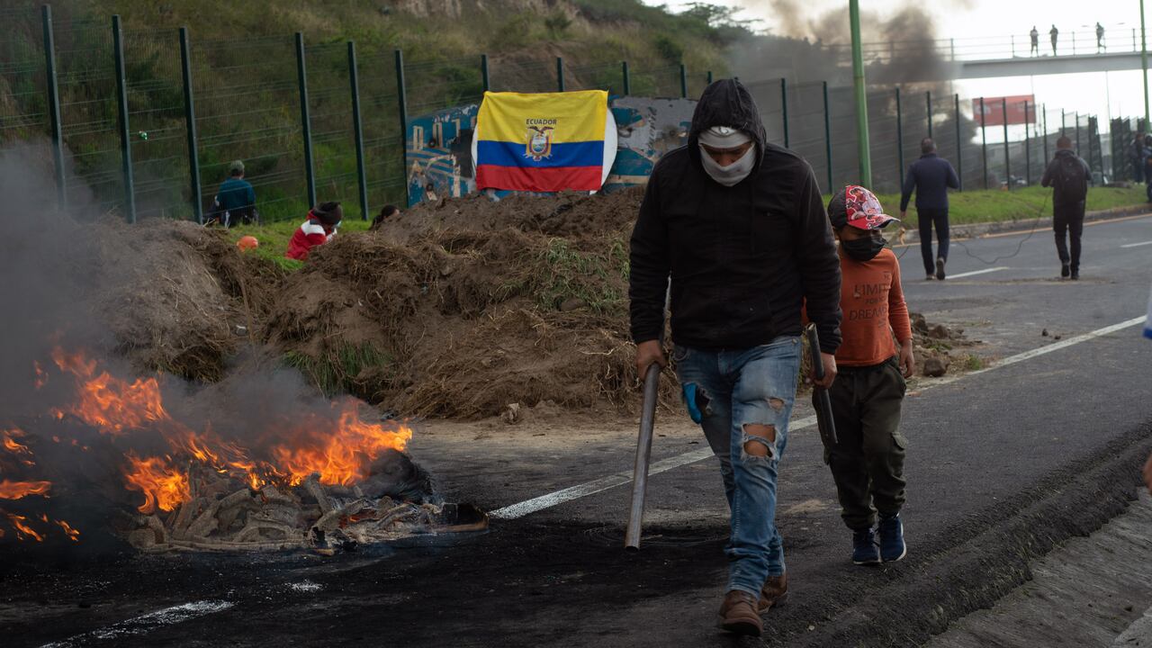 Protestas en Ecuador