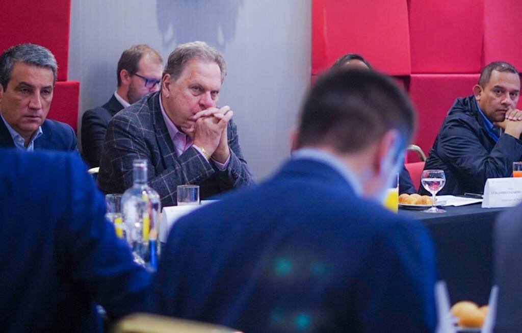 Ramón Jesurún, presidente de la Federación Colombiana de Fútbol