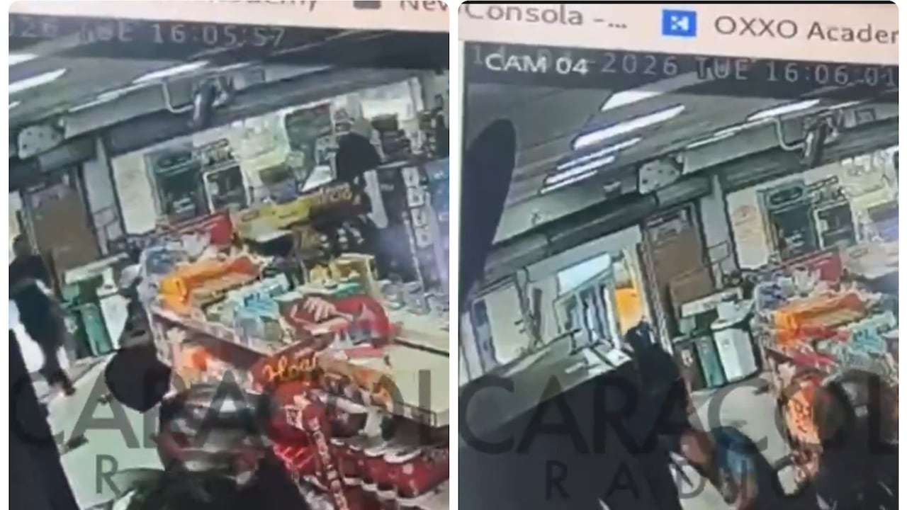 Caracol Radio tuvo acceso anticipado a las imágenes de las cámaras de seguridad del local.